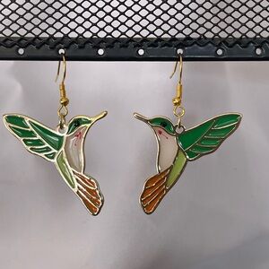 Cute Hummingbird Earrings